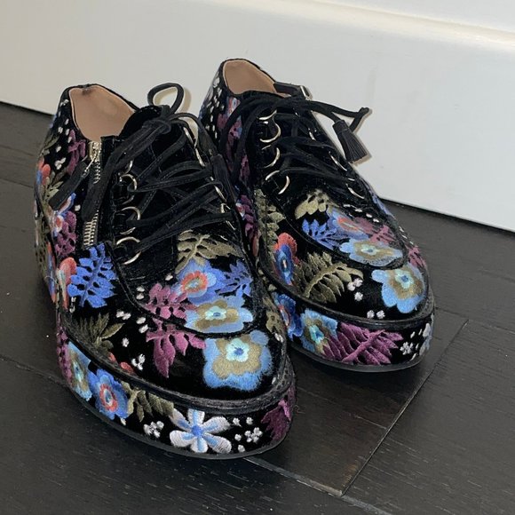 Laurence Dacade Paris Platform Shoes - Picture 1 of 3